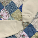 Kapital Sweater Vintage Back Stitching Floral Cloth Pingtian Hehong Style Men's and Women's Pullover Sweater Retro Long-Sleeved T-shirt