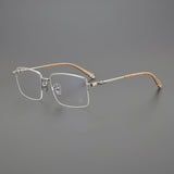 CHH Chrome Hearts Glasses Personalized fashion half frame myopia glasses frame
