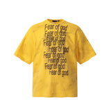 Unisex T-Shirts FOG Dirty Casual Loose T-Shirts