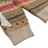 Kapital Sweater Kapital Vintage Pingtian Hehong Bone Skeleton round Neck Ethnic Style Vintage Sweater Pullover Sweater