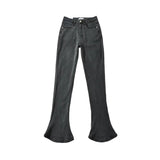 Women Jeans Slim Fit Slimming Bell-Bottom Pants