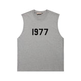 Fog Essentials tank spring FOG letter crew neck vest