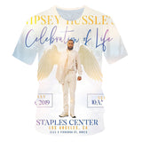 Nipsey Hussle T Shirts Rap Singer 3D Printing