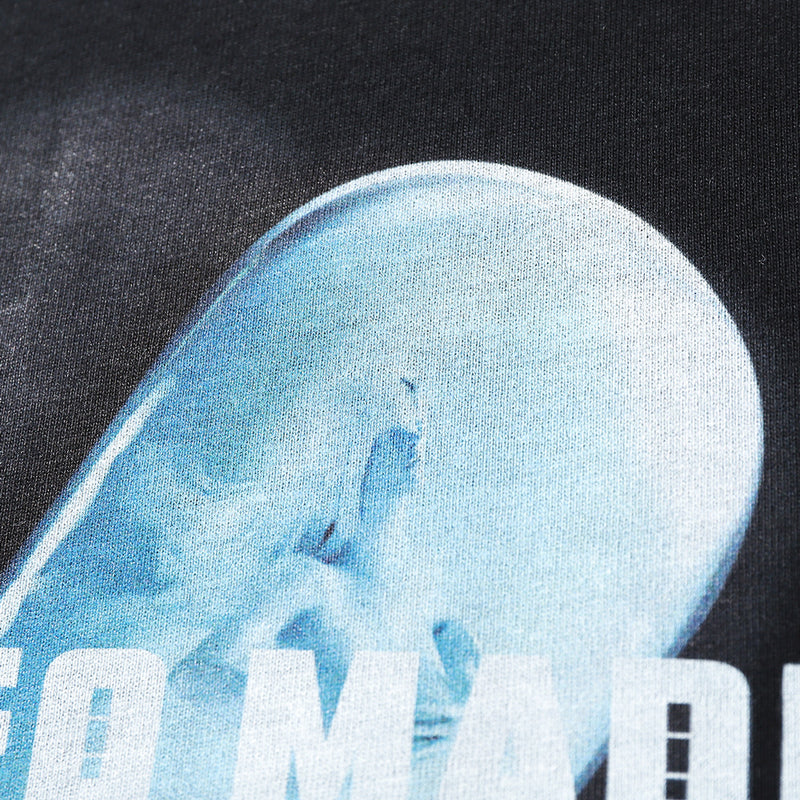 Men Long Sleeve T-Shirt Science Fiction Trendy Casual Three-Dimensional Printing