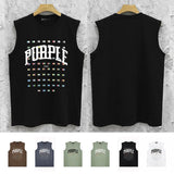 Purple Brand Tank T Shirts Sleeveless T-shirt Vest