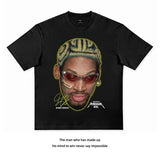 Star T-shirt James 3-ball Curry Booker Morant Oubre American