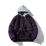 Mens Vintage Jackets Jacket Padded Workwear Jacket Trendy Baseball Uniform