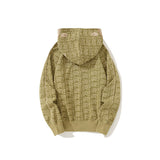 Bathing Ape Hoodie Full Print Sweater Cardigan Zip Hooded
