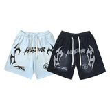 Hellstar Shorts Summer Casual Sports Wash Shorts
