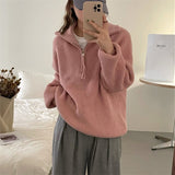 Women Pullover Sweater Loose Knit