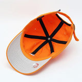 Dodgers and Yankees Baseball Cap 47brand Baseball Cap Soft Top Embroidered NY Peaked Cap Orange