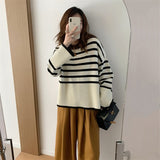 Women Pullover Sweater Loose Pullover