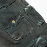 Men Jeans Personalized Multi-Pocket Workwear Style Jeans