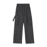 Cargo Pants Ice Silk Multi-Pocket Cargo Pants Loose
