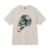 UNDEFEATED T Shirts Crew Neck Men's and Women's Loose