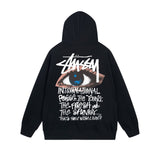 Stussy Hoodie Zip Cardigan Hooded Sweater
