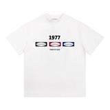 Fog Essentials T Shirts Spring/Summer FOG Letter Pattern Crew Neck Short Sleeves