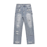 Men Jeans Ripped Loose