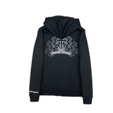 CHH Chrome Heart Hoodie Overlap Phantom Cross Zip Sweater Couple
