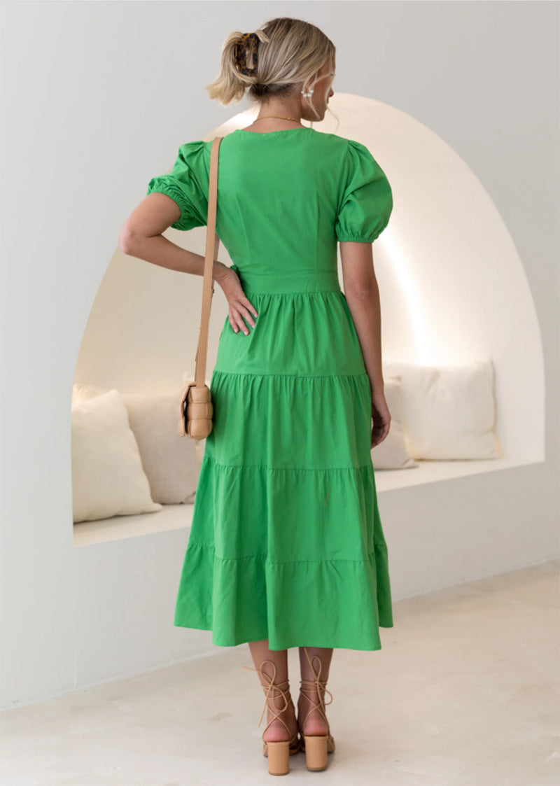 Women Dress Simple Style Dress