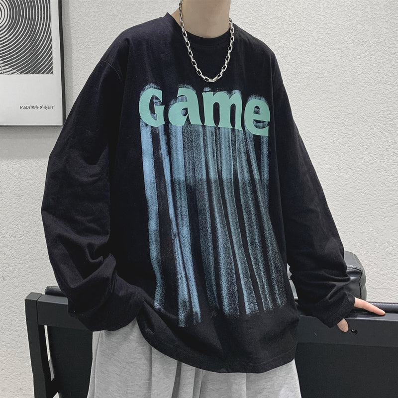Men T Shirt All-Matching Casual Simplicity Idle Style