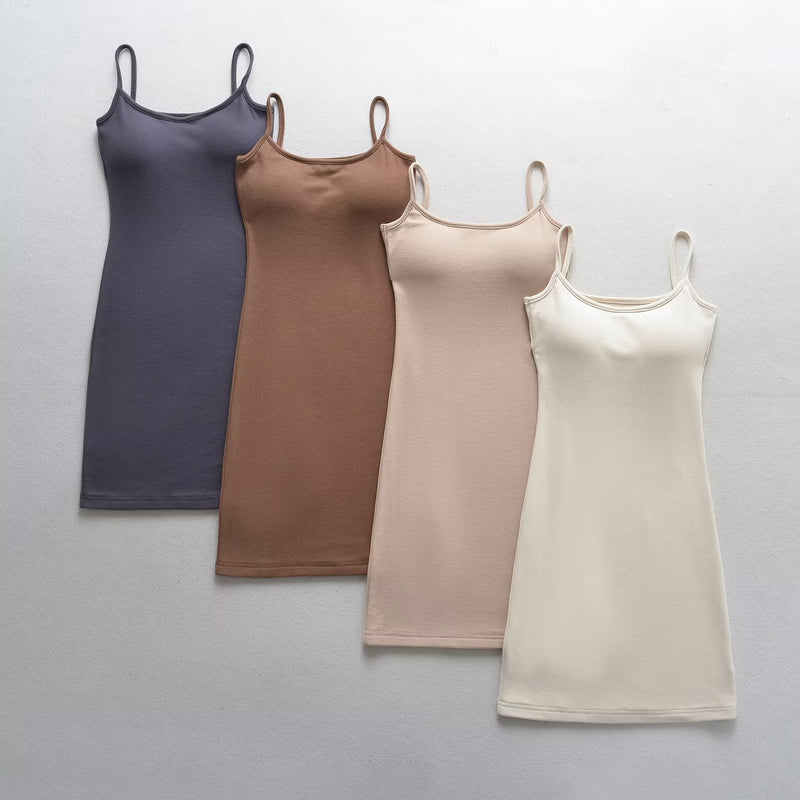 Women Dresses Slip Dress Stretch