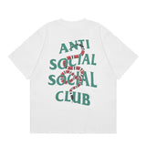 ANTI SOCIAL CLUB T-Shirt Tiger Letter Print