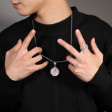 Jewelry Zodiac Pendant Copper Inlaid Zircon Luminous Animal Royalty