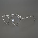 CHH Chrome Hearts Glasses Versatile Retro Pure Titanium Glasses Frame Ultra Light Myopia Glasses Frame