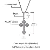 Jewelry Cloud Cross Pendant Hiphop Rap Diamond Royalty Spectrum St. Valentine's Crosses