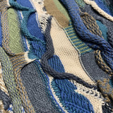 Kapital Sweater Vintage Pingtian Hehongfeng Heavy Industry Three-Dimensional Wave Retro Pullover Sweater