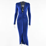 Women Dress Sexy Pleated Dress