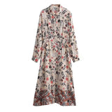 Women Dresses Floral Elegant Dress