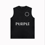 Purple Brand Tank T Shirts Sleeveless T-shirt Vest