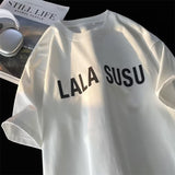 Men's T Shirt Summer Loose Cotton Heavy Weight