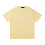 Fog Essentials T Shirts Spring/Summer FOG Season 9 Double Line Casual Crew Neck Short Sleeve