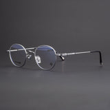 CHH Chrome Hearts Glasses Fashion Exquisite Pure Titanium Ultra Light Round Frame