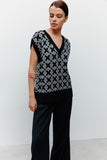 Women Work Business Casual Sweats Loose-Knit Waistcoat