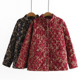 Women Cotton Coat plus Size Thick Warm Jacket