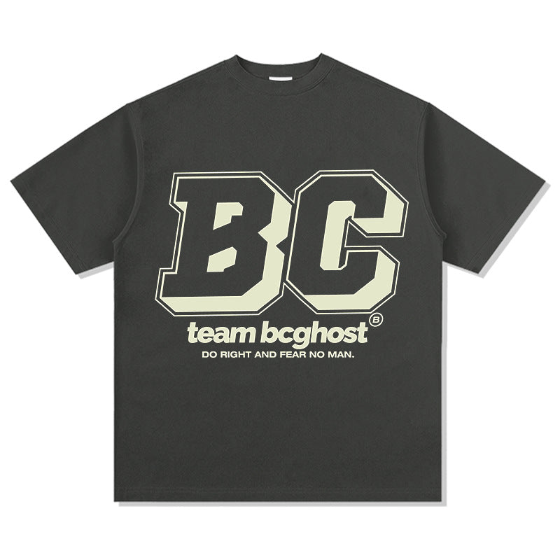 Unisex T Shirt Short Sleeve Loose Short Sleeve