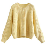Women Knitted Cardigan Casual Fashion Sweater