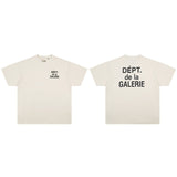 Gallery Dept T-Shirt Alphabet Slogan Short Sleeve T-Shirt