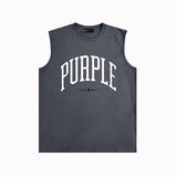 Purple Brand Tank T Shirts Sleeveless T-shirt Vest