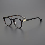 CHH Chrome Hearts Glasses Versatile Vintage Fashion Ultra Light Round Glasses Frame