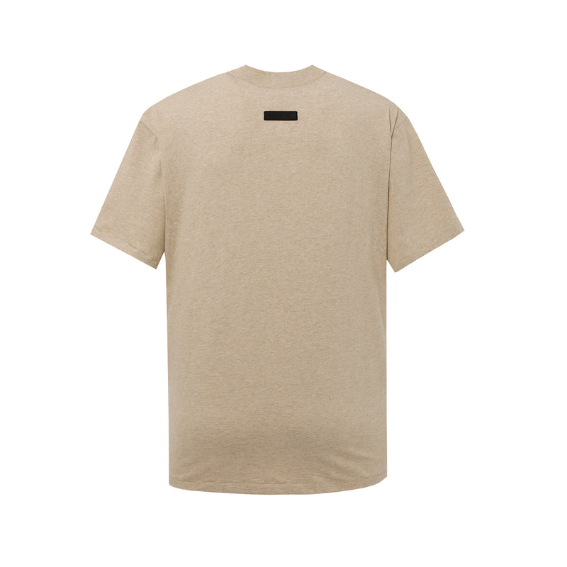 Fog Essentials tank Fog Essentials T Shirts Spring/Summer FOG Flocking Letter Crew Neck Short Sleeves