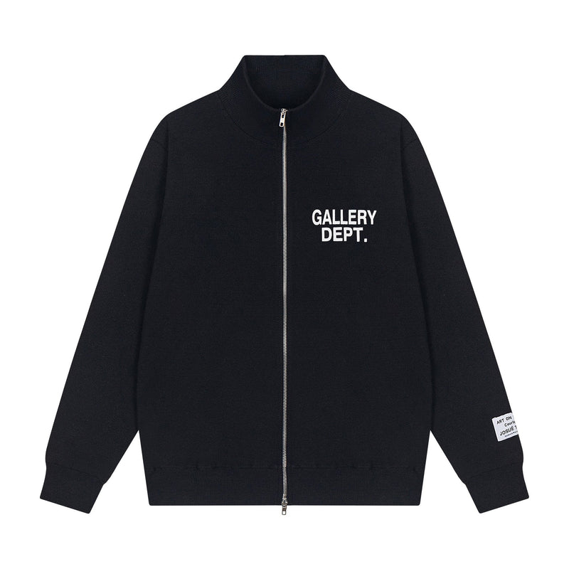 Gallery Dept Jacket Hollywood Limited Letter Cardigan Stand Up Jacket