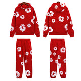 Denim Tears Hoodie & Sweatpants 2 Piece Set Casual Pants