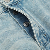 Men Jeans Loose Hole