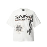 Unisex T-Shirts Saint Michael Vintage Loose T-Shirts