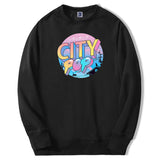 Autumn Men's Oversize Thick Vaporwave Japan Style City